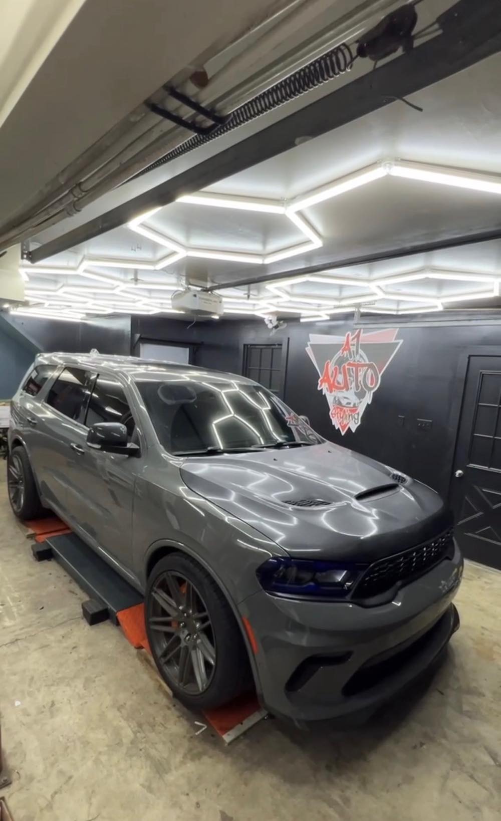 Dodge Durango SRT in a color change wrap